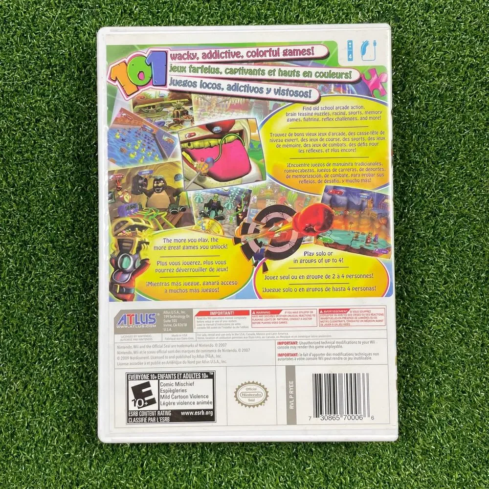 101-in-1 Party Megamix (Nintendo Wii) Complete CIB